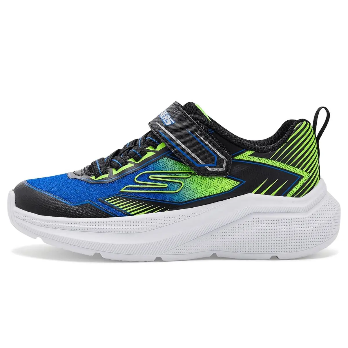 Skechers shoes - Black/Blue/Lime 2