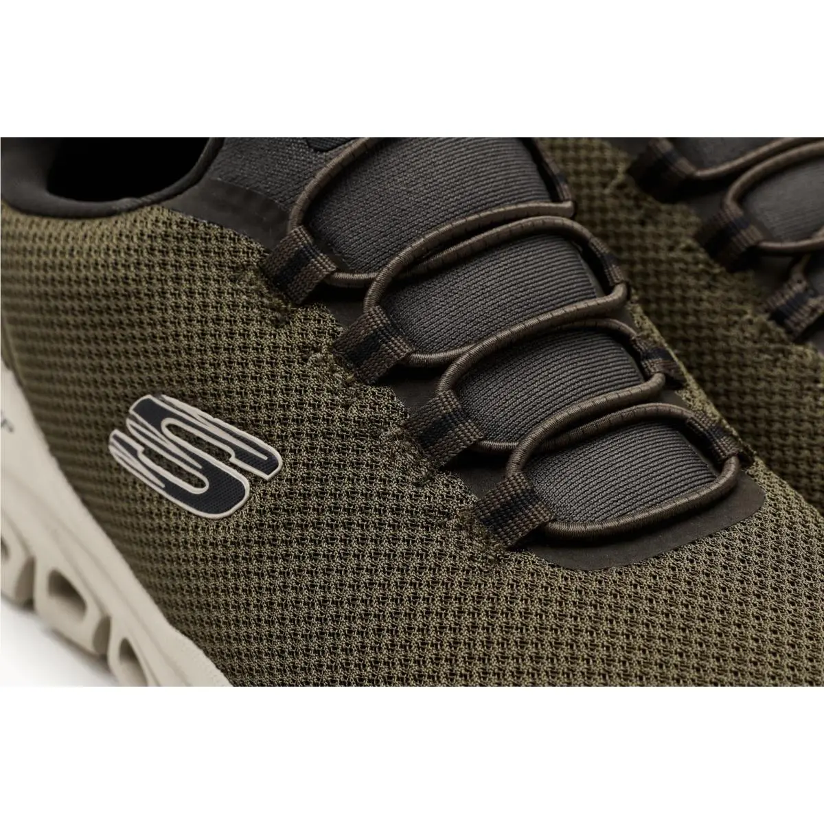 Skechers shoes - 233016 - 233016-WBK - olive 4