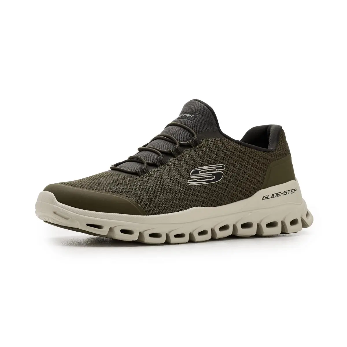 Skechers shoes - 233016 - 233016-WBK - olive 6