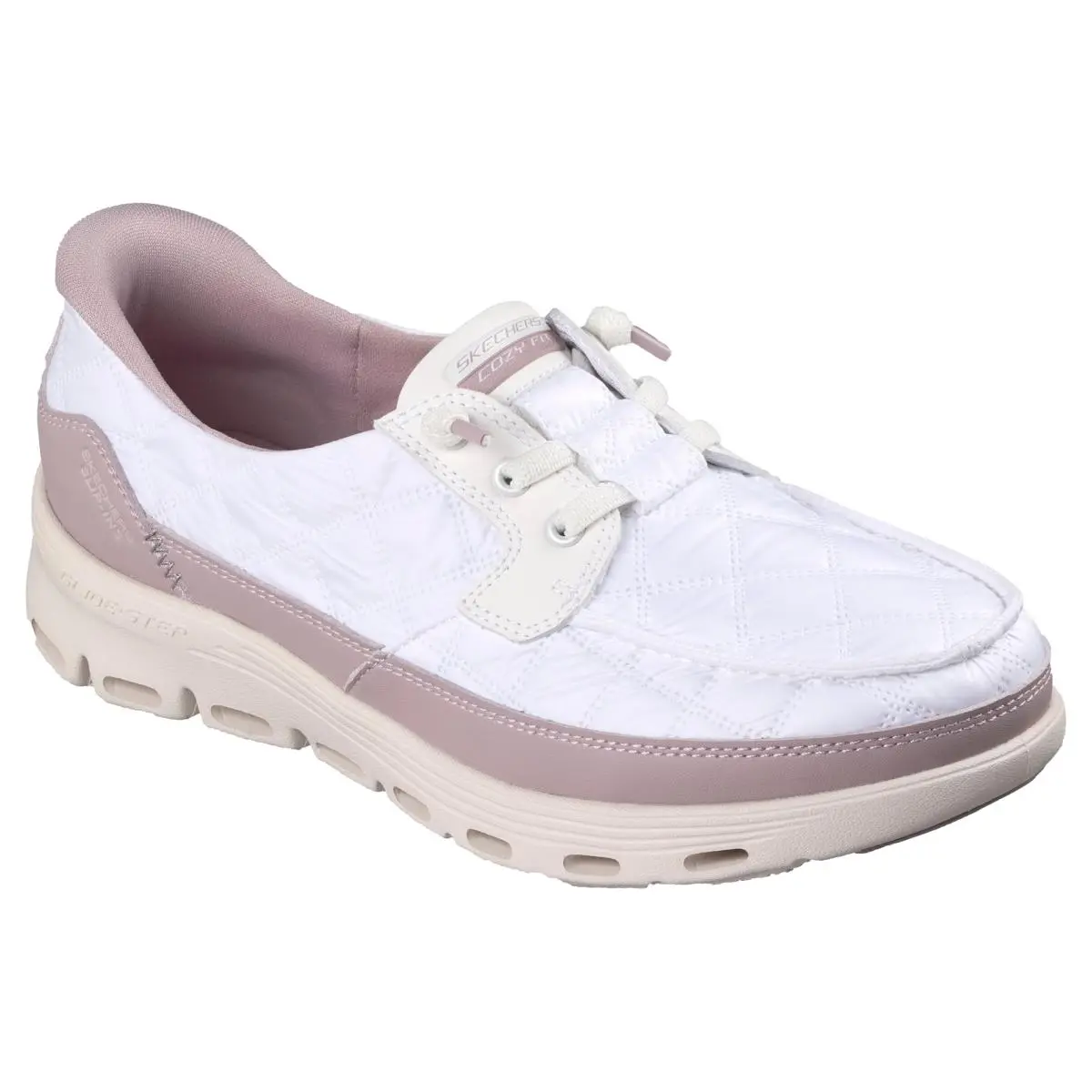 Women`s On-the-go Glide-step Serene - Newport White/gold 5.5 white multi by Skechers