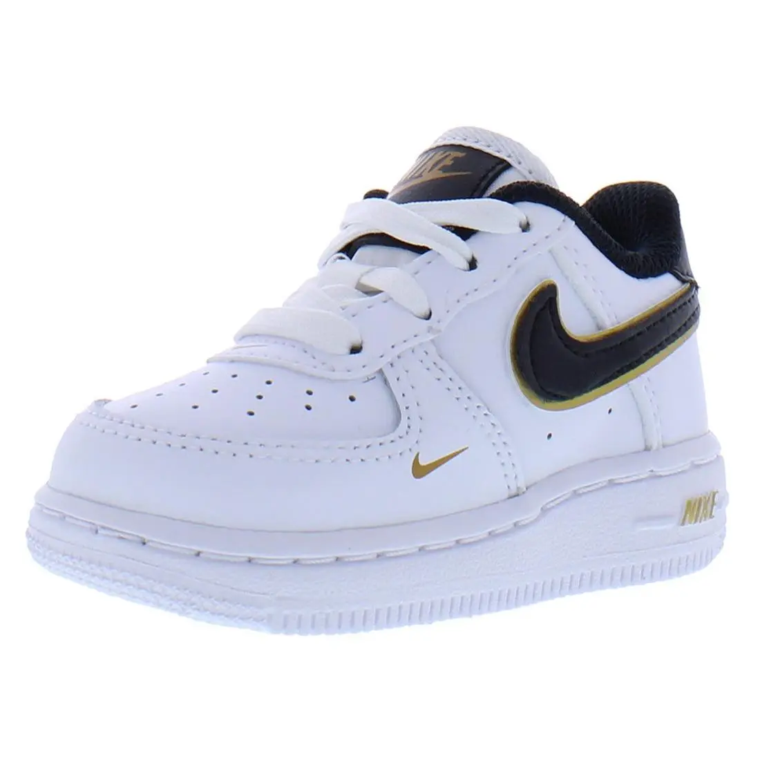 Nike shoes - DM3387100 - DM3387100 - White/Black/Metallic Gold, Main: White 0