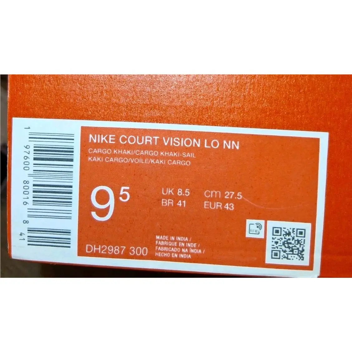 Nike shoes - Nike Court Vision - Court Vision - DH2987-300 - olive green 6