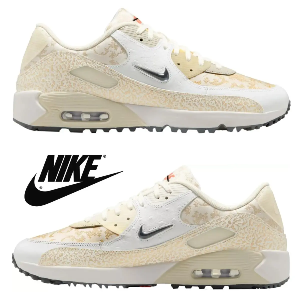 Nike Air Max 90 G Nrg Golf Men`s Sneakers Running Casual Athletic Shoes Comfort