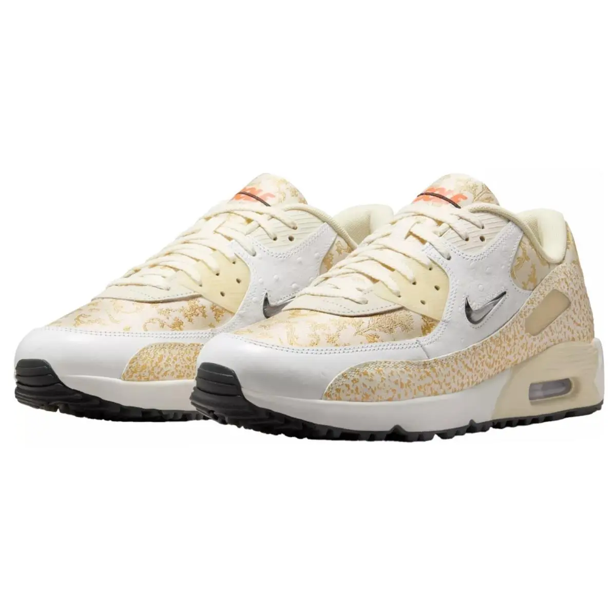 Nike shoes - Nike Air Max 90 - Air Max - Gold, Maufacturer: White/Metallic Gold 31
