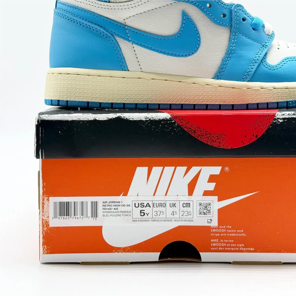 Nike shoes - Air Jordan 1 - Air - Blue 10