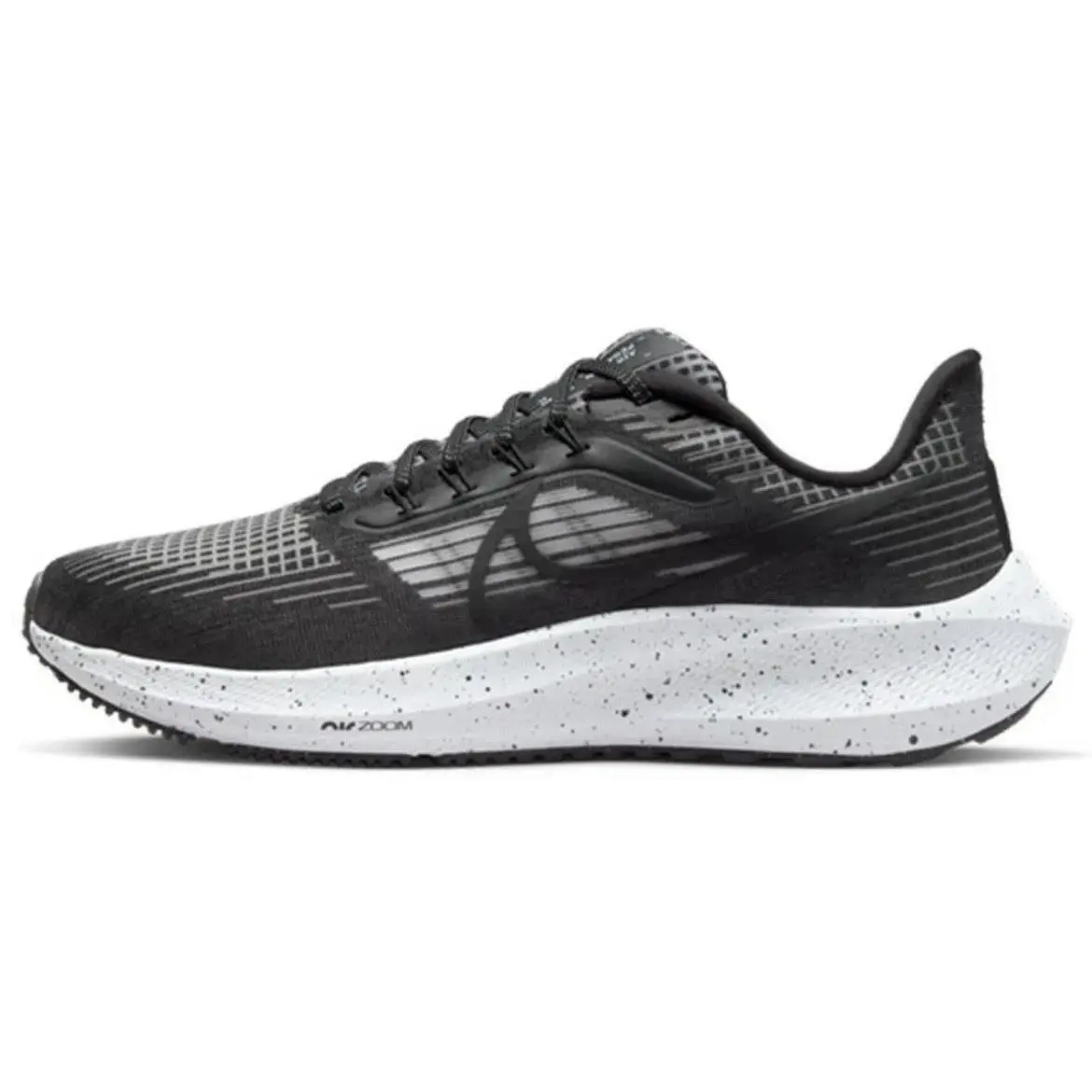 Nike Womens Air Zoom Pegasus 39 Running Shoes DH4072 005 - BLACK DK SMOKE GREY WHITE