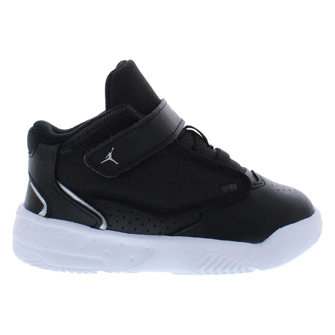 Nike Max Aura 4 Infant/toddler Shoes - Black/Metallic Silver/White, Main: Black