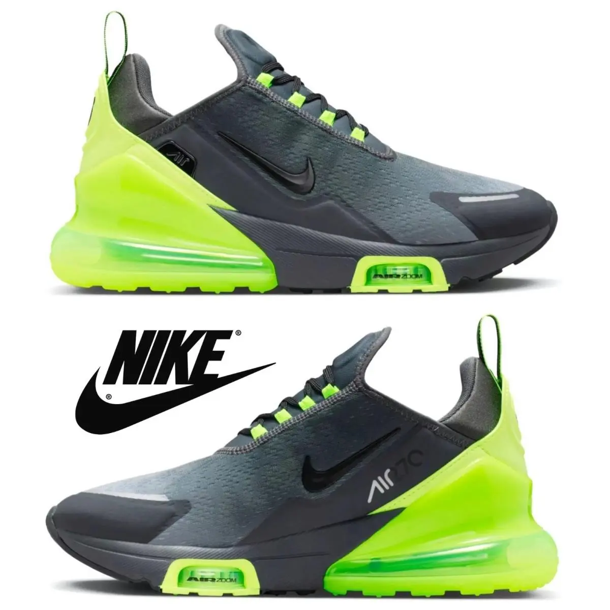 Air Max 270 Premium Men`s Shoes Sneakers Running Athletic Comfort Training by Nike