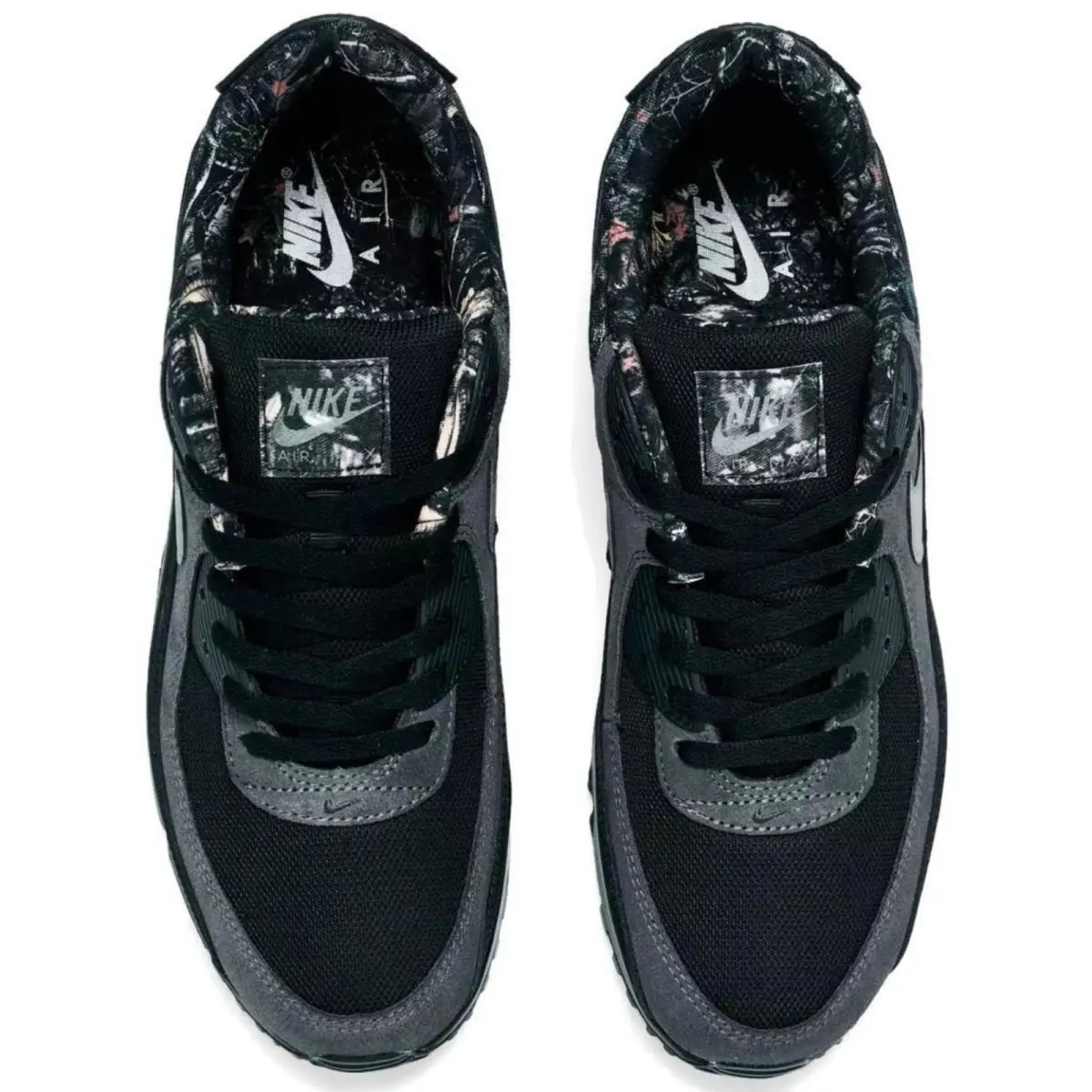 Nike shoes - Nike Air Max 90 - Air Max - Black, Maufacturer: Black/Dark Smoke Grey/Metallic Cool Grey 5