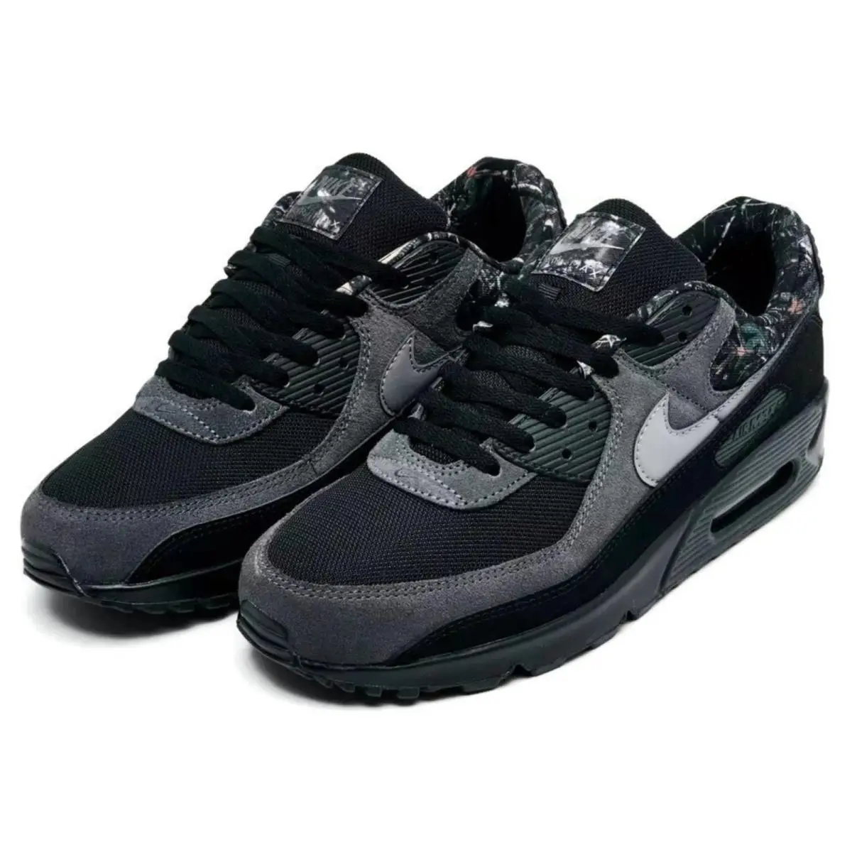 Nike shoes - Nike Air Max 90 - Air Max - Black, Maufacturer: Black/Dark Smoke Grey/Metallic Cool Grey 16