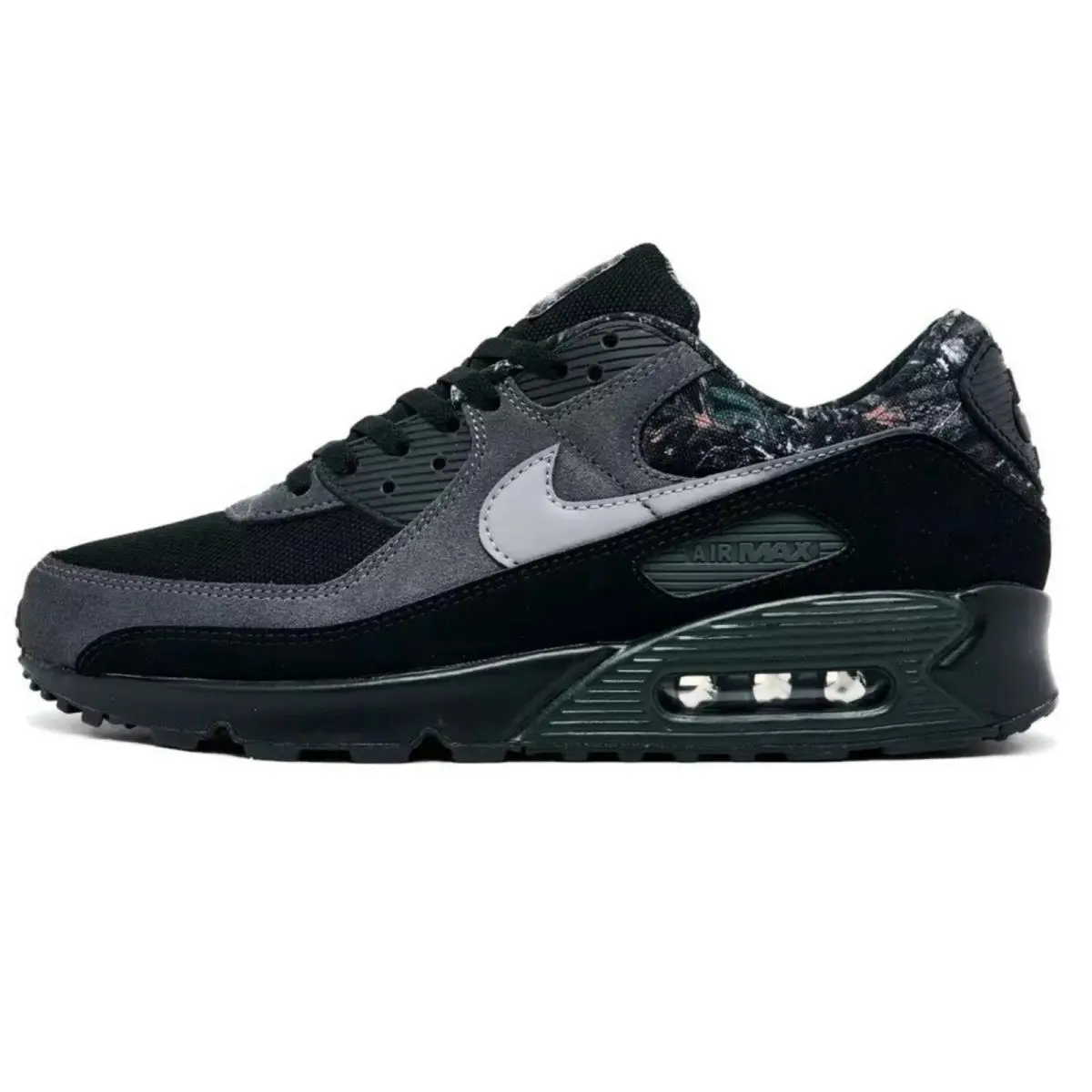 Nike shoes - Nike Air Max 90 - Air Max - Black, Maufacturer: Black/Dark Smoke Grey/Metallic Cool Grey 17