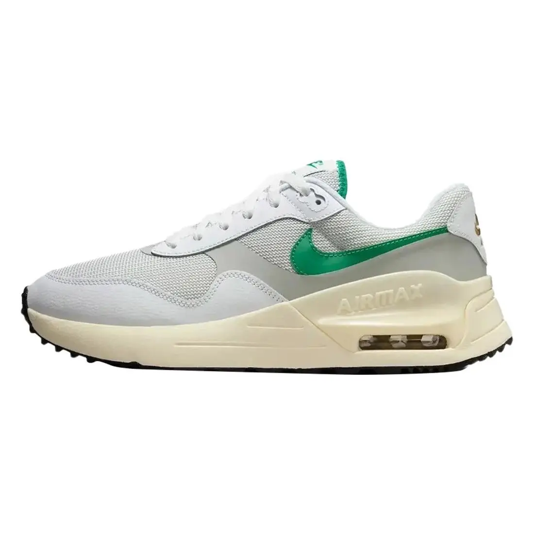 Nike Air Max System Ncps Mens Shoes Size 9 Color: Photon - Photon Dust/Malachite/White/Summit White, Main: White