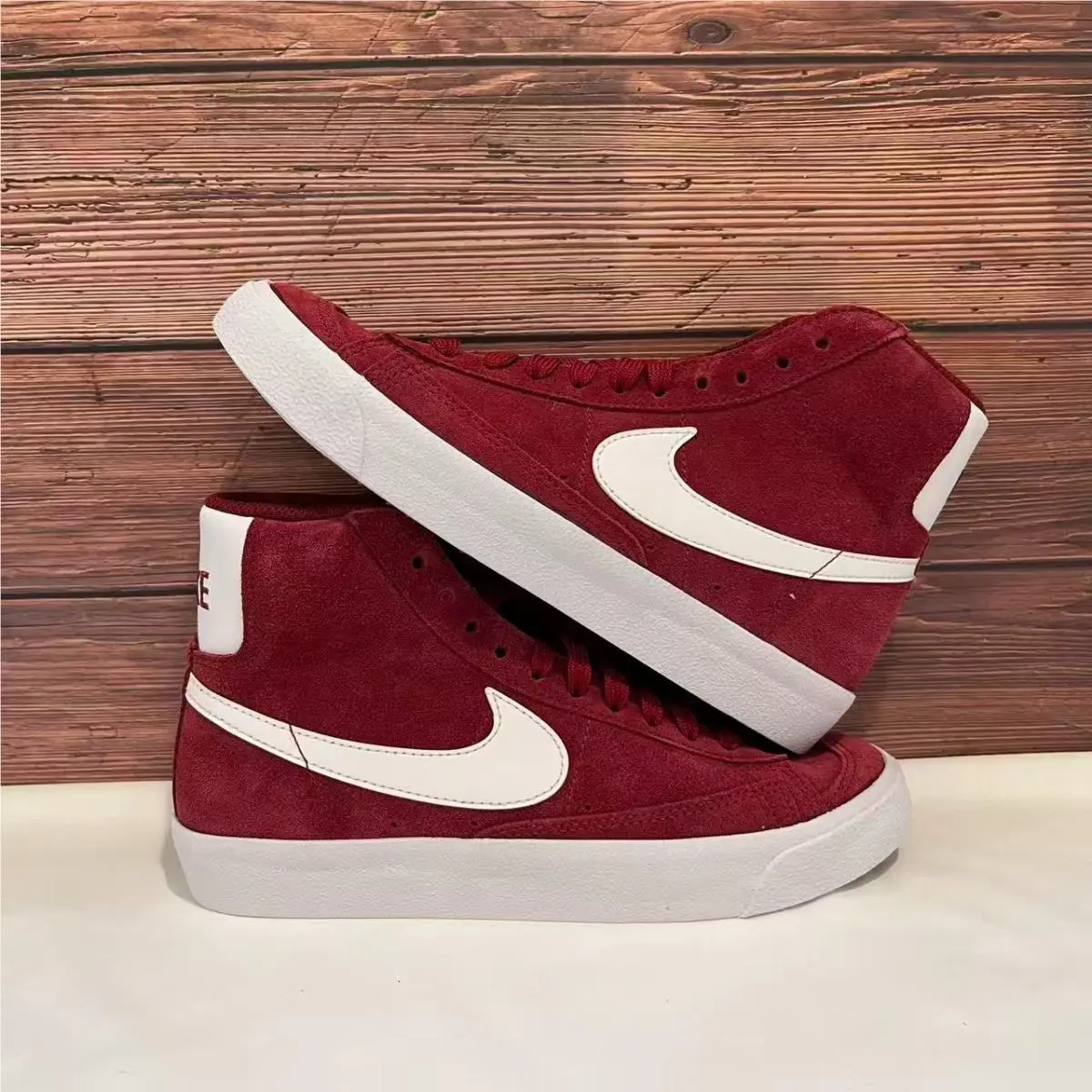 Nike shoes - Nike Blazer Mid 77 - Blazer Mid - Red 5