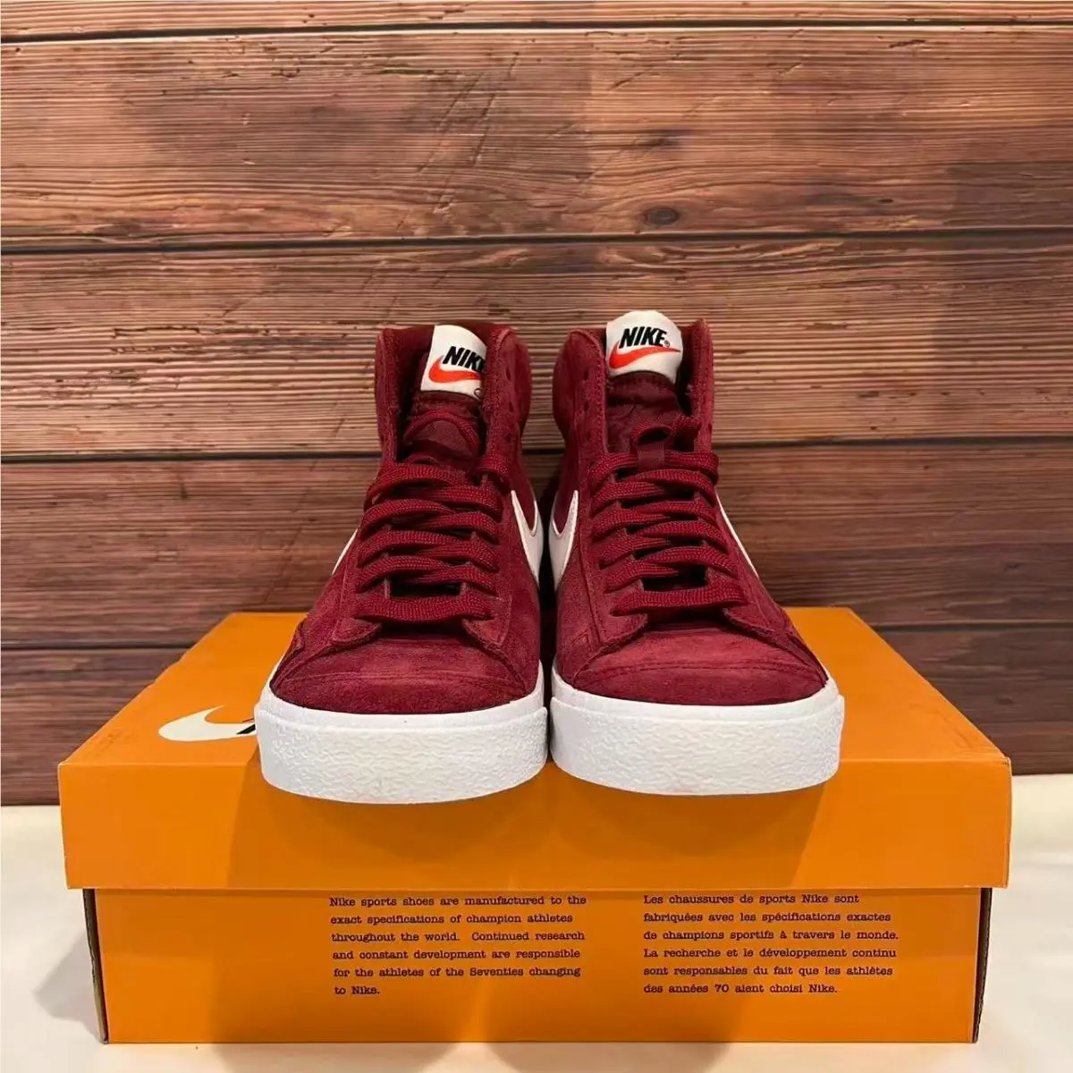 Nike shoes - Nike Blazer Mid 77 - Blazer Mid - Red 6