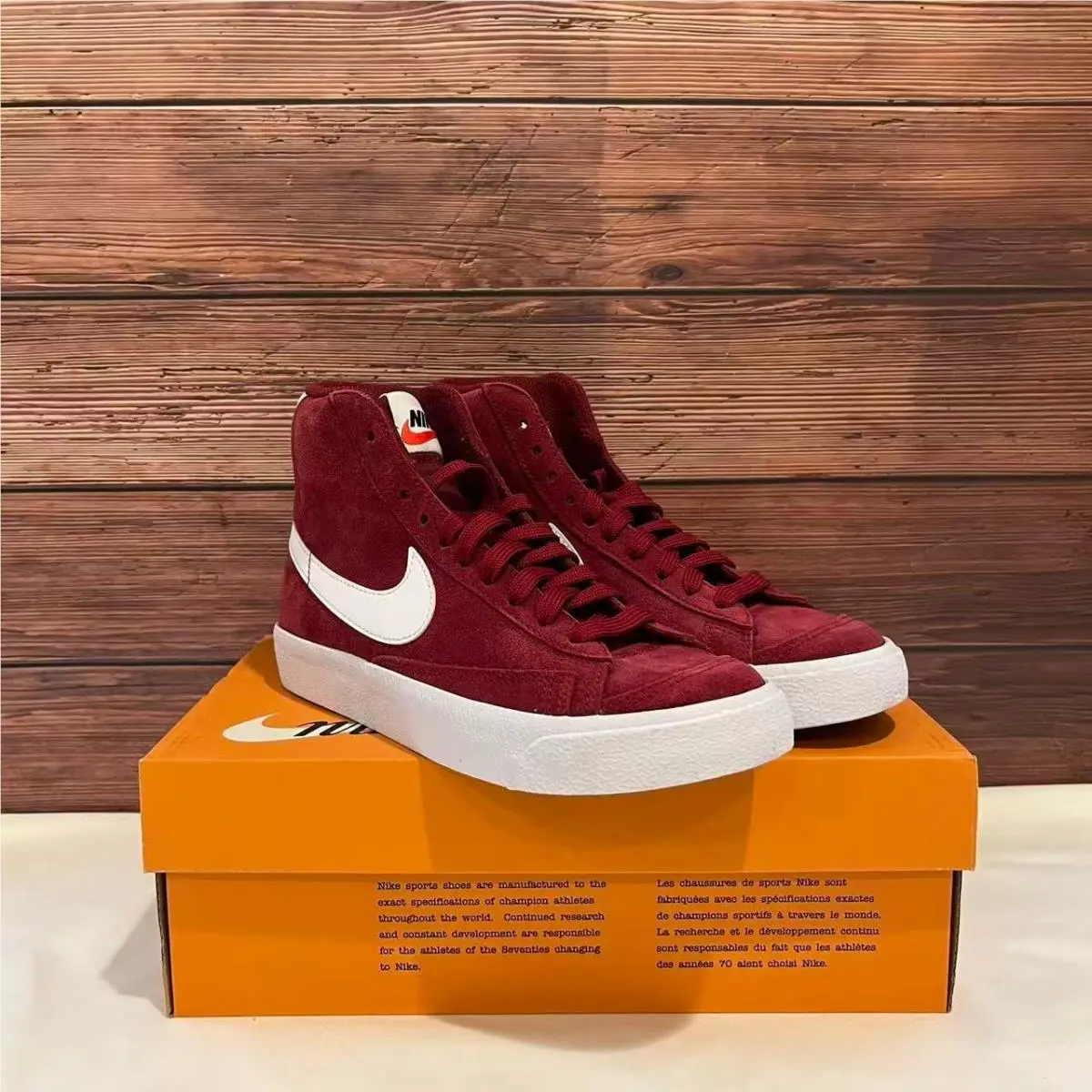Nike shoes - Nike Blazer Mid 77 - Blazer Mid - Red 12
