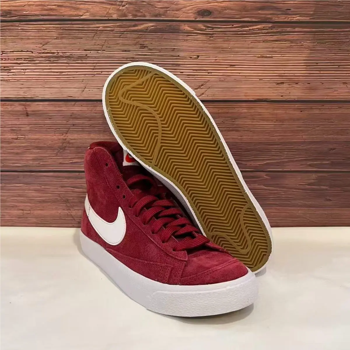 Nike shoes - Nike Blazer Mid 77 - Blazer Mid - Red 21