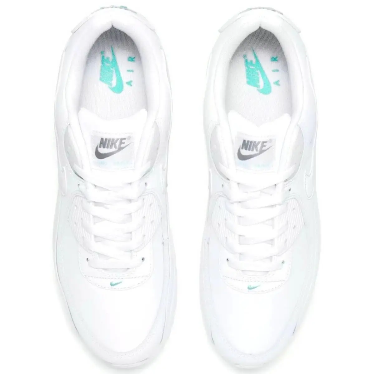 Nike shoes - Nike Air Max 90 - Air Max - White, Maufacturer: White/Photon Dust/Hyper Turquoise 18