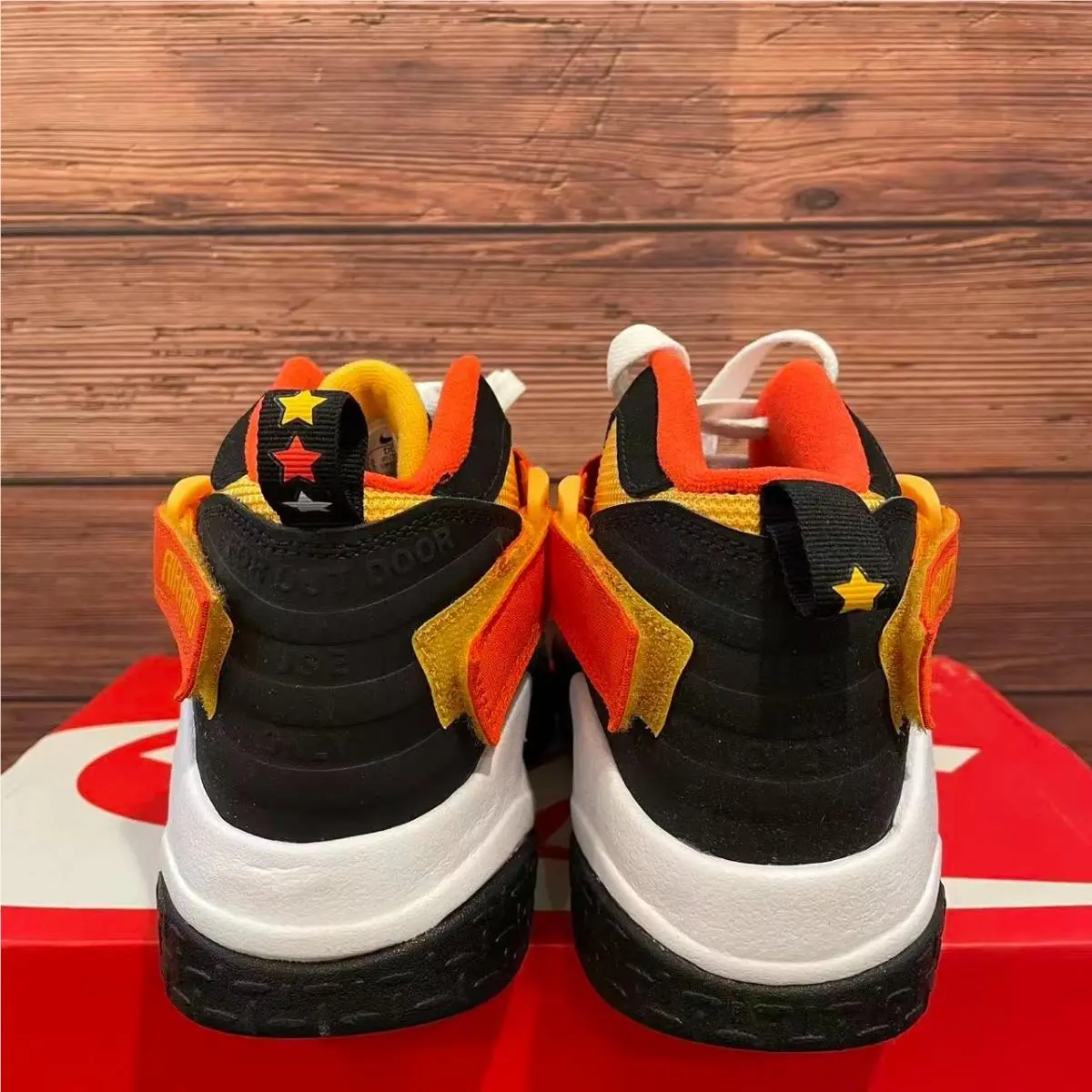 Nike shoes - Nike Air Raid - Air Raid - DD9281-001 - Orange 4
