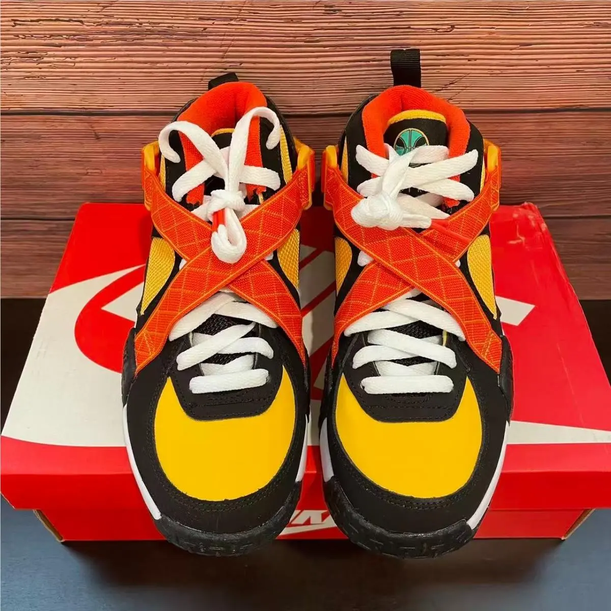 Nike shoes - Nike Air Raid - Air Raid - DD9281-001 - Orange 14