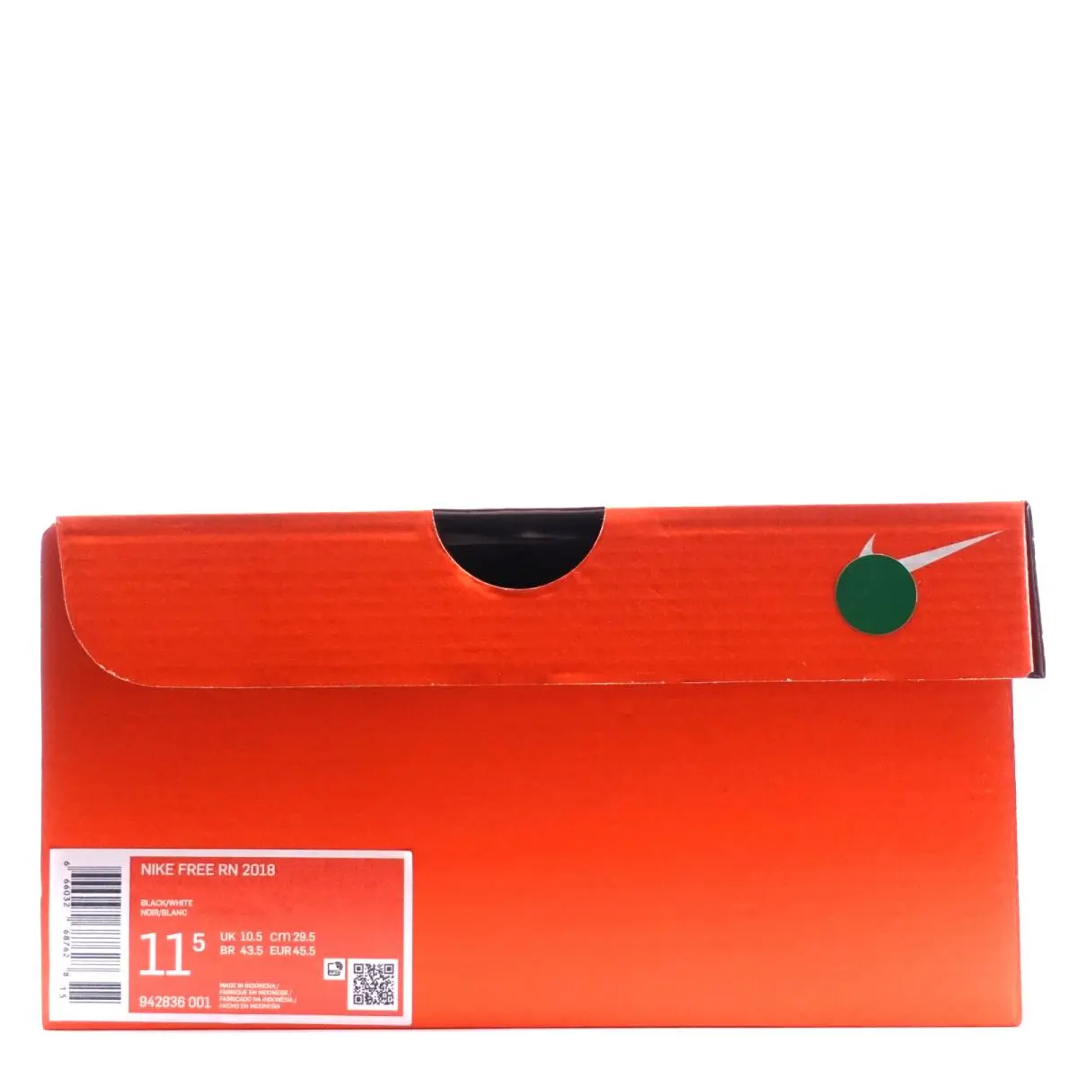 Nike shoes - Nike Free Rn 2018 - Free - 942836001 - Black, White 9