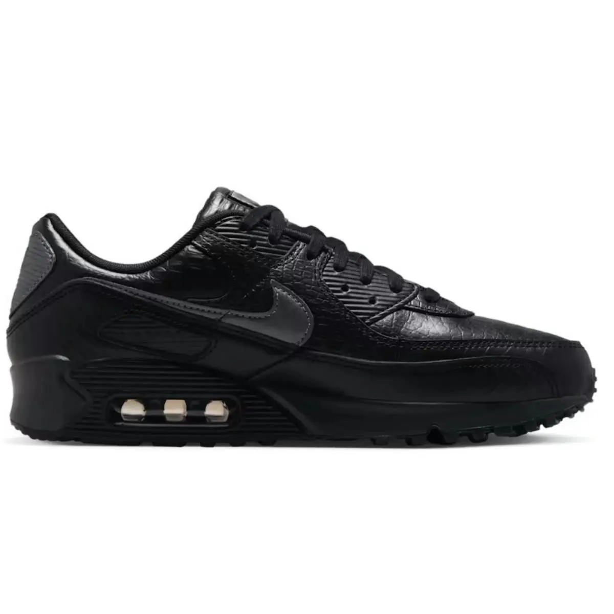 Nike shoes - Nike Air Max 90 - Air Max - Black, Maufacturer: Black/Anthracite/Metallic Dark Grey 30