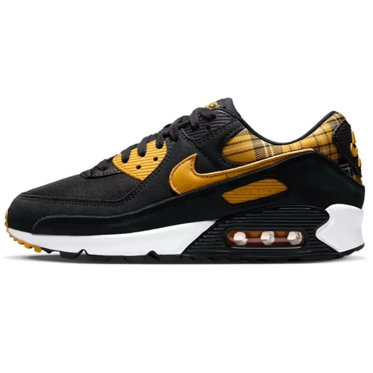 Nike shoes - Nike Air Max 90 - Air Max - Black, Manufacturer: Black/White/Yellow Ochre 14
