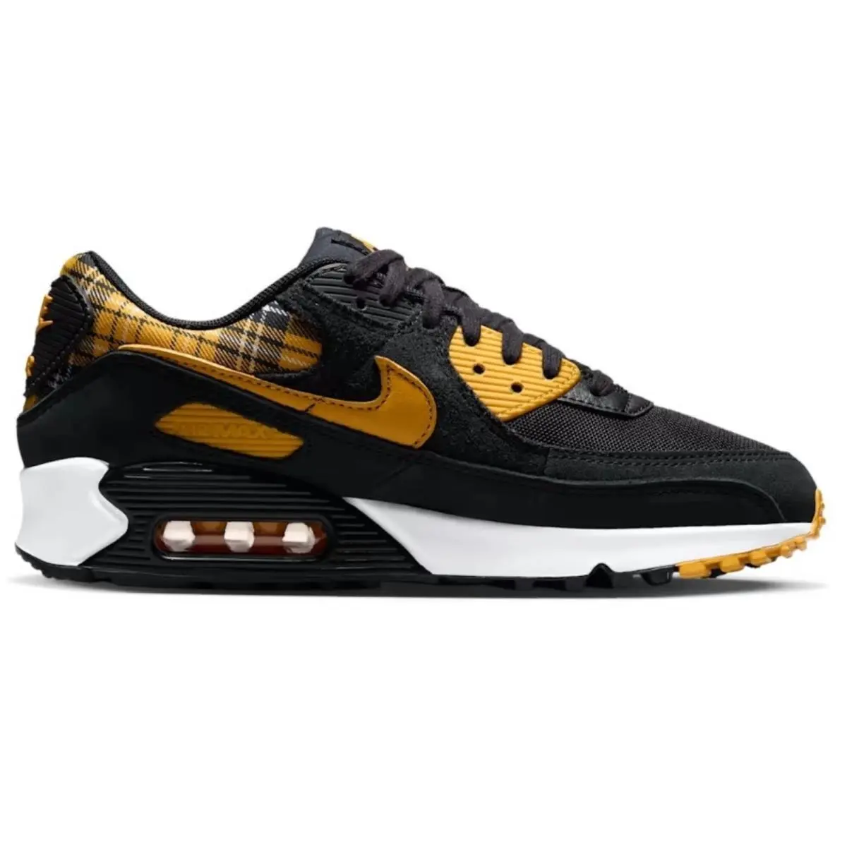 Nike shoes - Nike Air Max 90 - Air Max - Black, Manufacturer: Black/White/Yellow Ochre 21