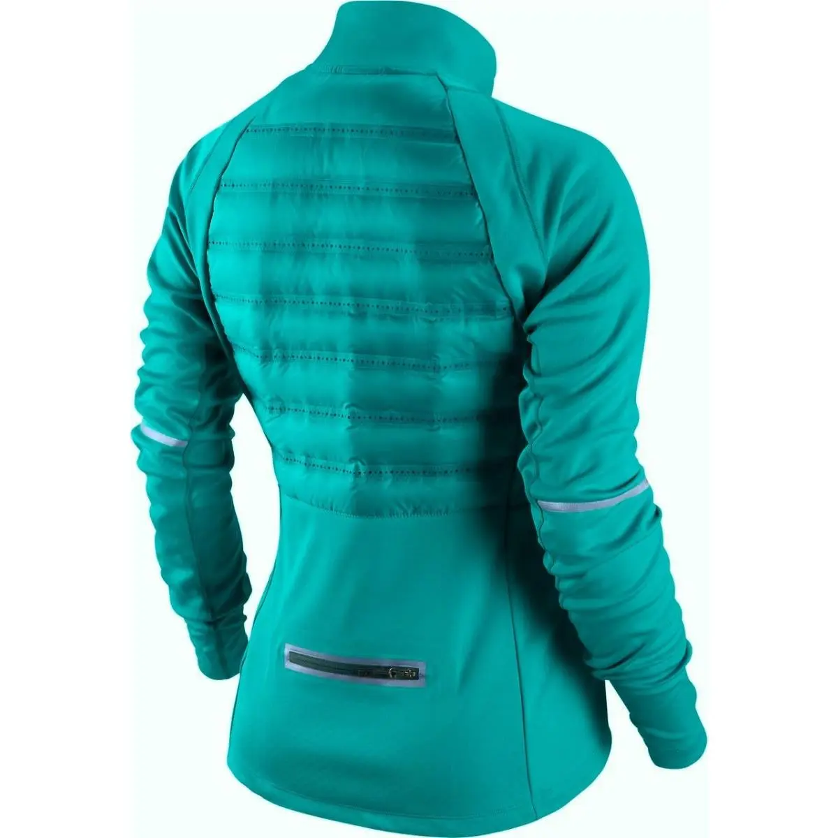 Nike clothing - NIKE Aeroloft 800 Hybrid Fitted Down Jacket - 616268 - Green 6