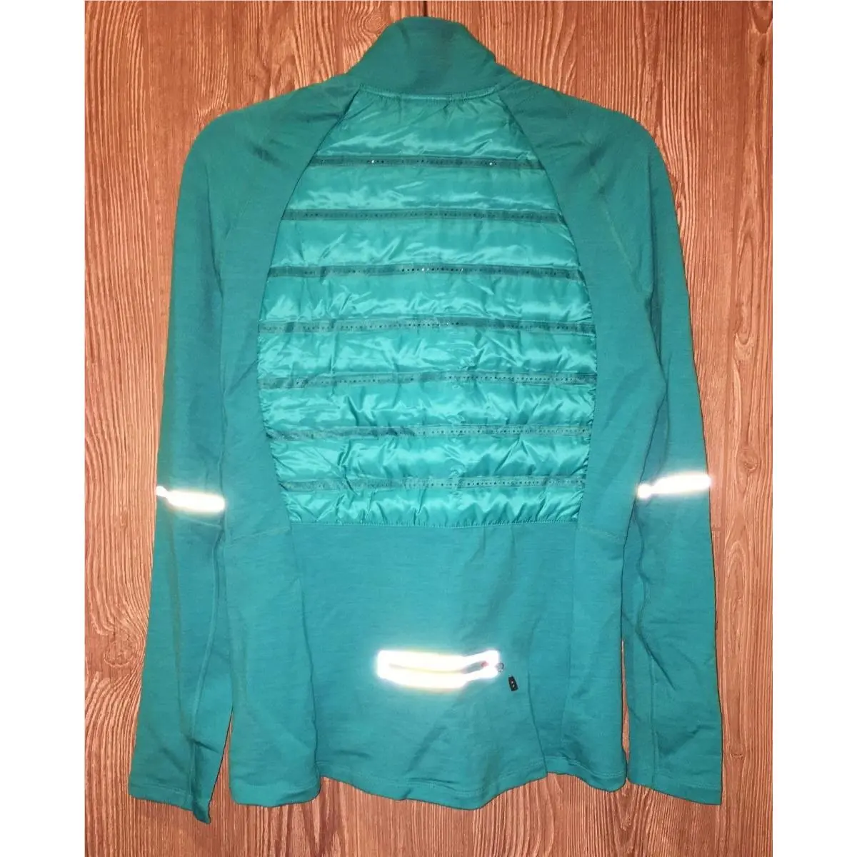 Nike clothing - NIKE Aeroloft 800 Hybrid Fitted Down Jacket - 616268 - Green 8