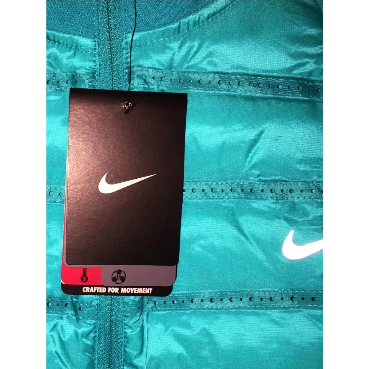 Nike clothing - NIKE Aeroloft 800 Hybrid Fitted Down Jacket - 616268 - Green 9