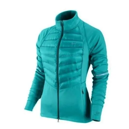 Nike clothing - NIKE Aeroloft 800 Hybrid Fitted Down Jacket - 616268 - Green 5
