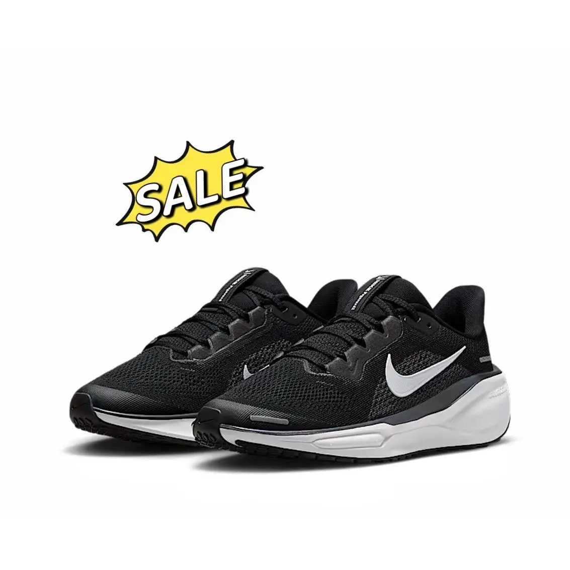 Air Zoom Pegasus 41 FN5041-001 Black White GS Sz 5.5Y-7Y Boys Girls Kids by Nike
