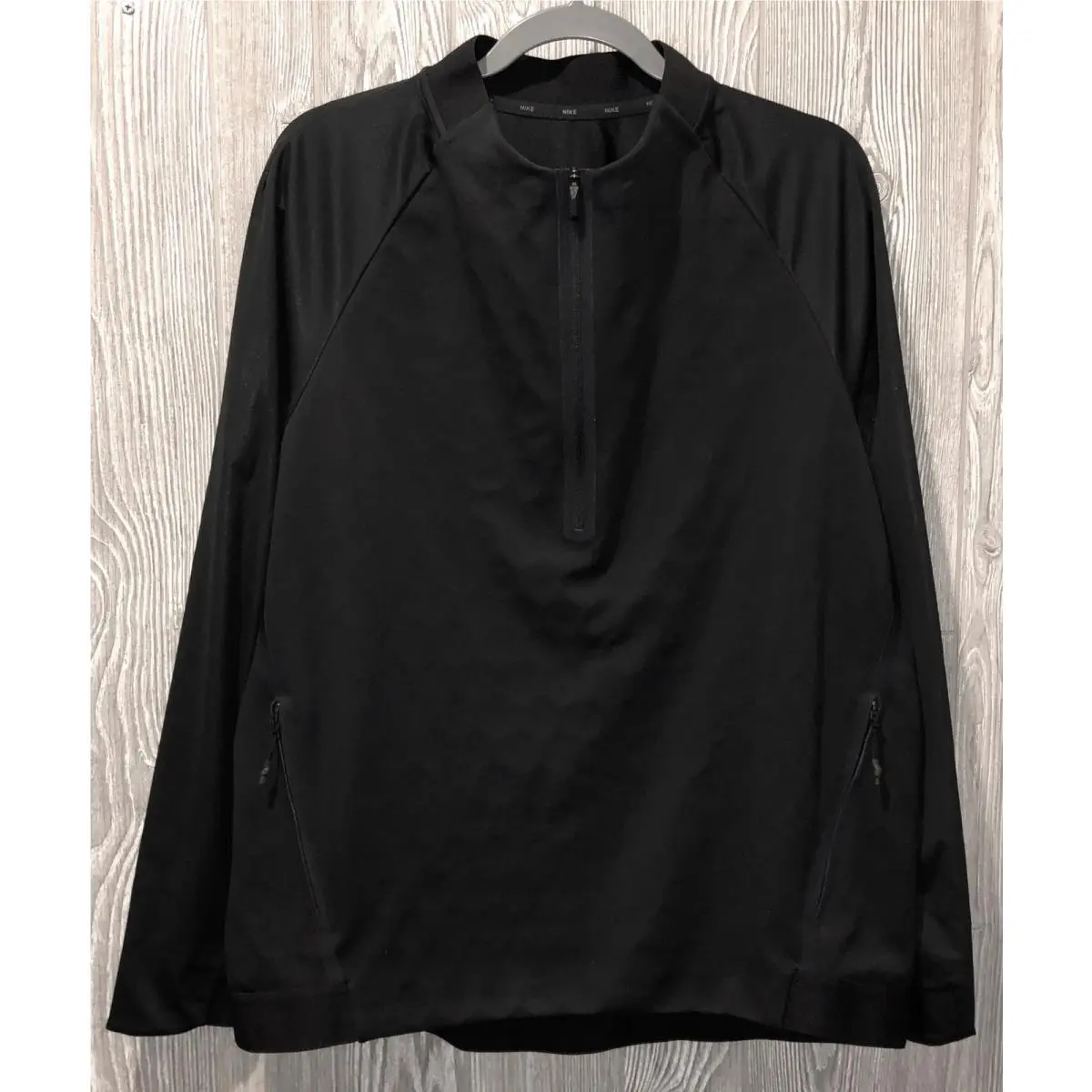 Nike clothing - NIKE Therma Sphere 1/2 Zip Pullover Training Jacket - 860517 - Black 4