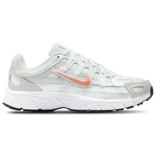 Nike P-6000 GS Summit White Apricot Agate Trainers Kids Shoes