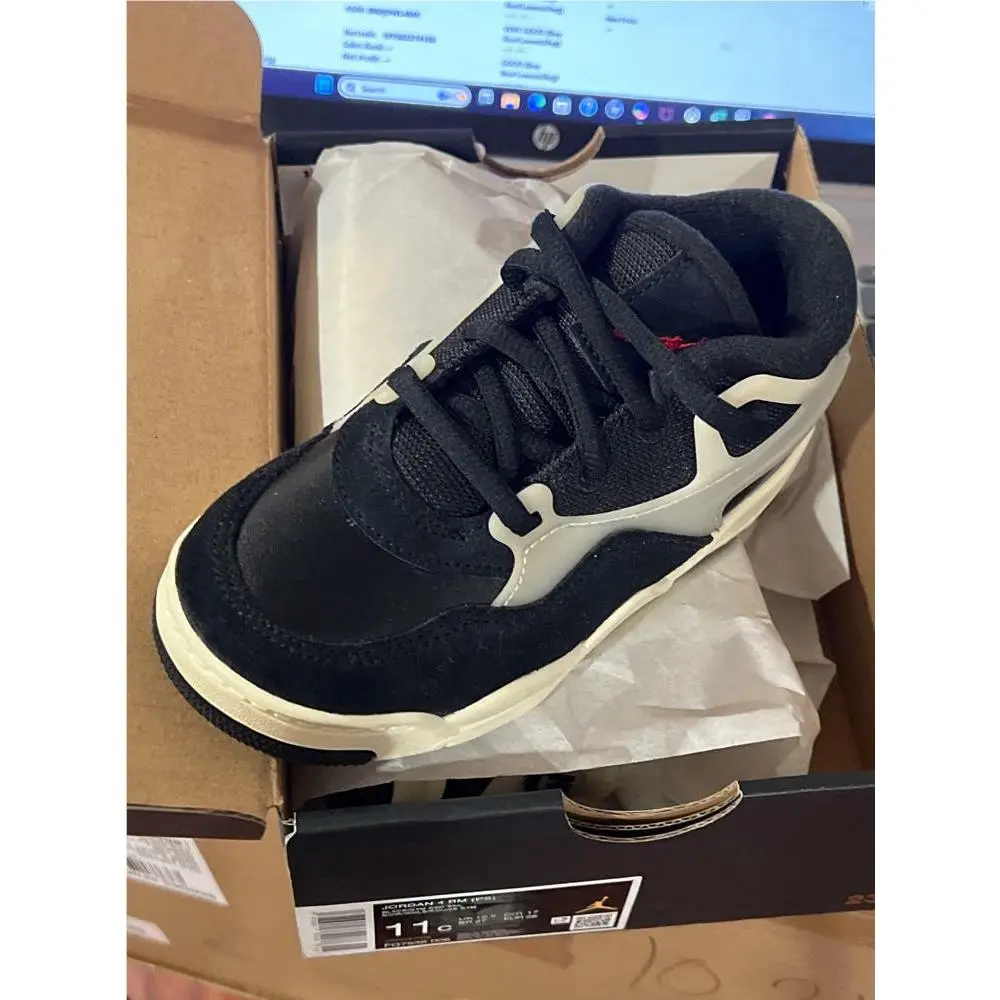 Nike shoes - Black/Sail/Coconut Milk/Gym Red 6