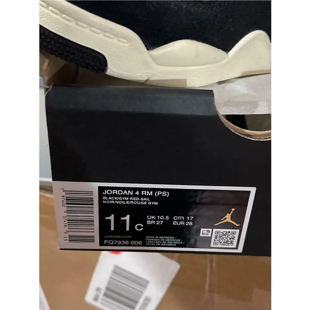 Nike shoes - Black/Sail/Coconut Milk/Gym Red 7