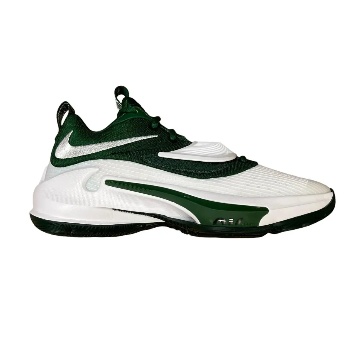Zoom Freak 3 TB Promo George Green/ White DM7378-302 Basketball by Nike