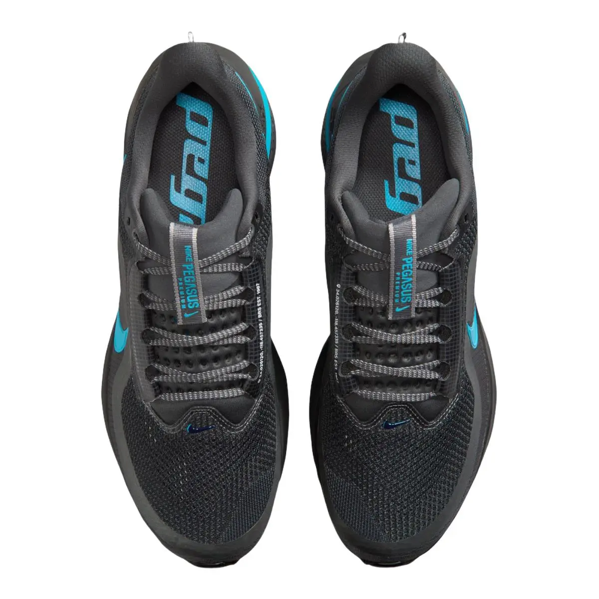 Nike shoes - NIKE Pegasus Premium - Pegasus Premium - HQ2592-018 - Anthracite/light Current Blue/College Grey 0