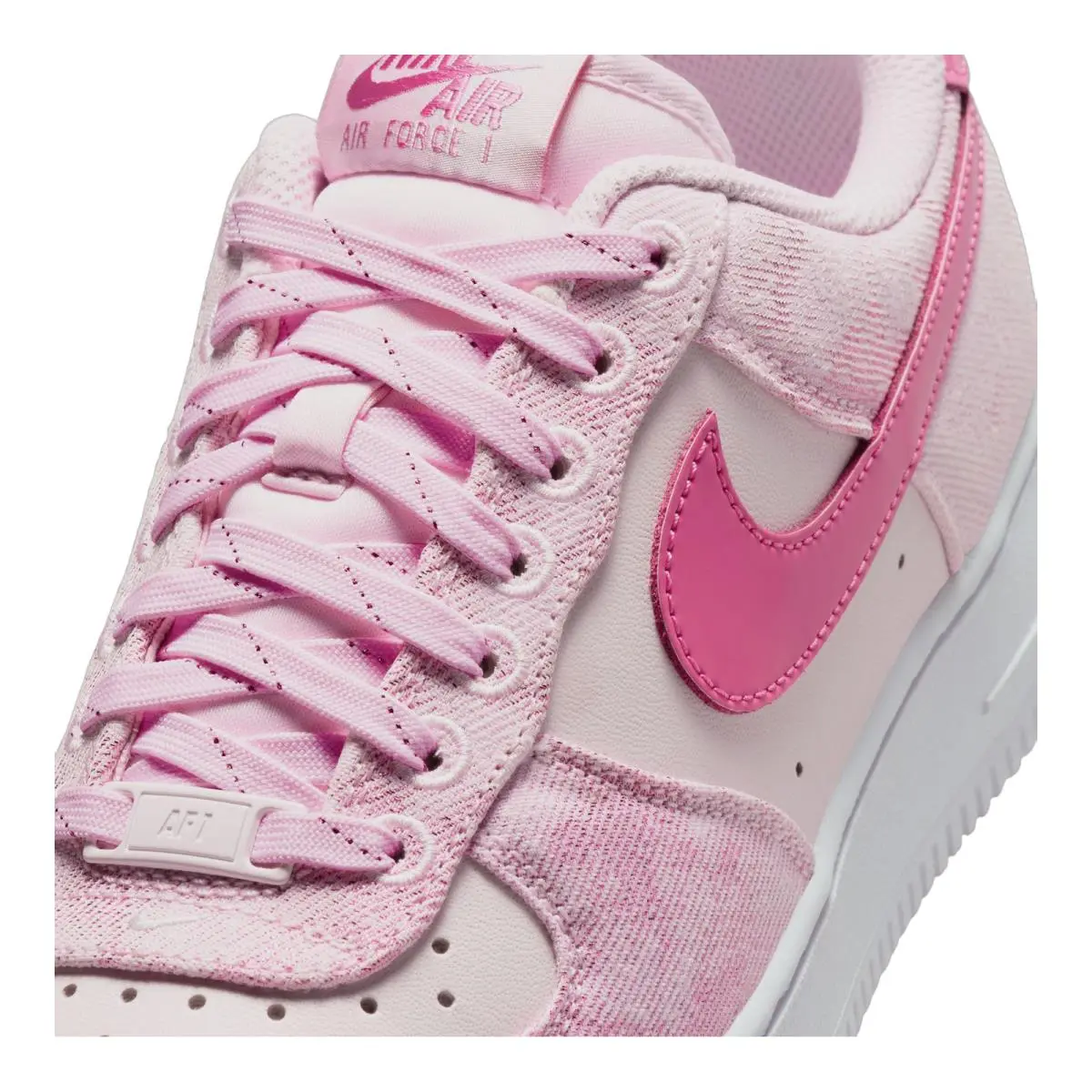 Nike shoes - NIKE Air Force 1 `07 Denim - IR1974-663 - Pink Foam/Pearl Pink/White/Pinksicle 3