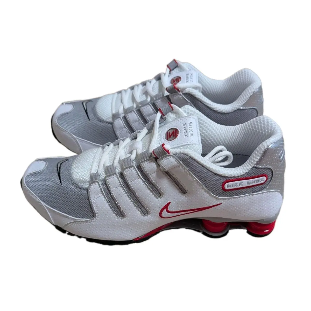 Shox NZ 378341 104 Man White/silver Shoes sz 10 by Nike