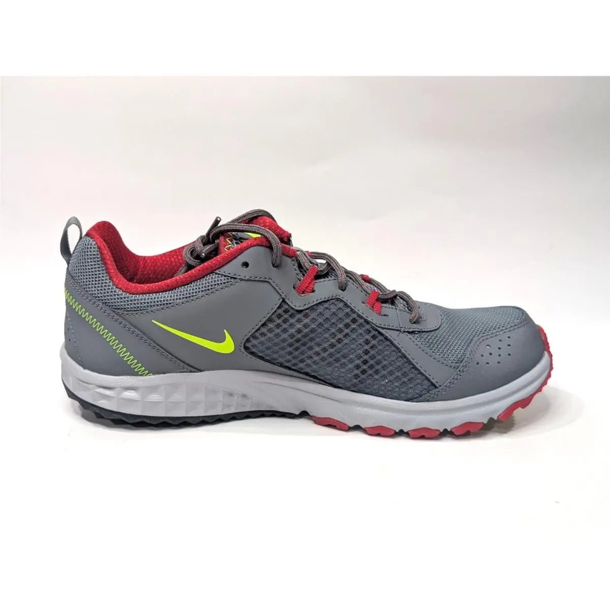 Nike shoes - Nike Wild Trail - Wild Trail - 642833-003 - Grey/Volt/Red 6