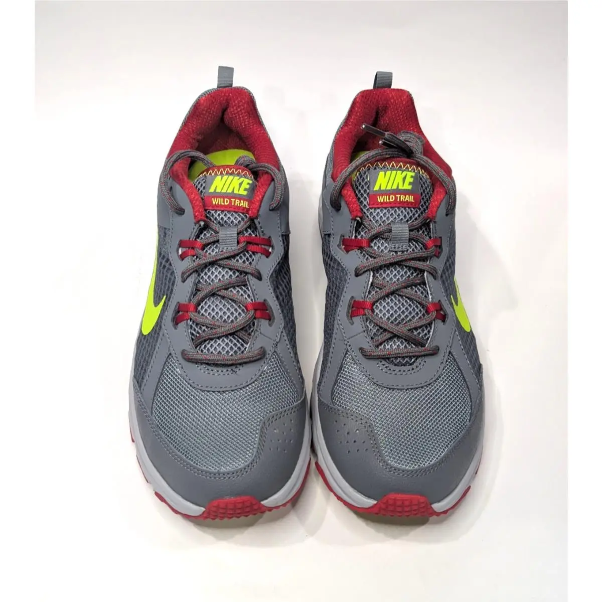 Nike shoes - Nike Wild Trail - Wild Trail - 642833-003 - Grey/Volt/Red 11
