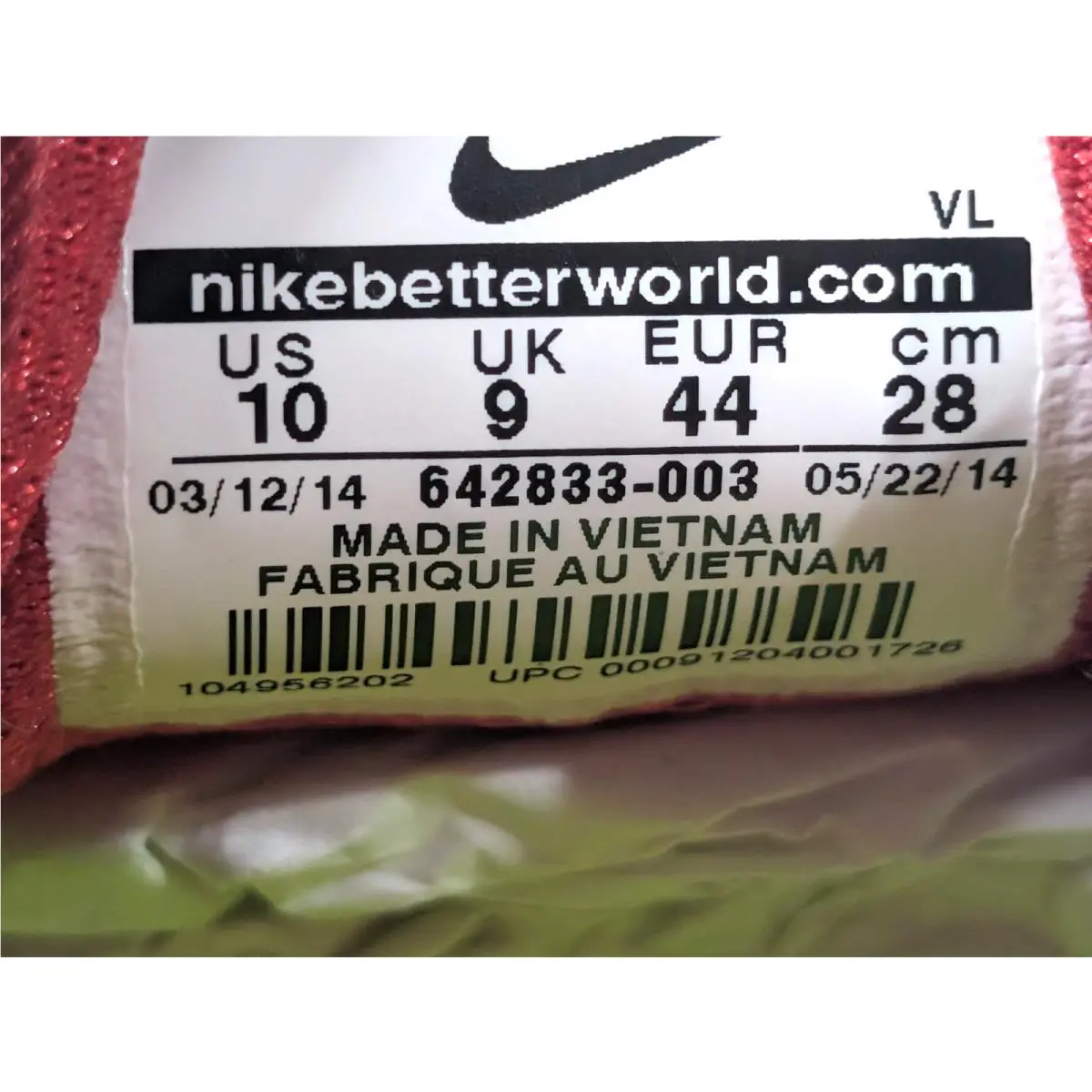 Nike shoes - Nike Wild Trail - Wild Trail - 642833-003 - Grey/Volt/Red 8