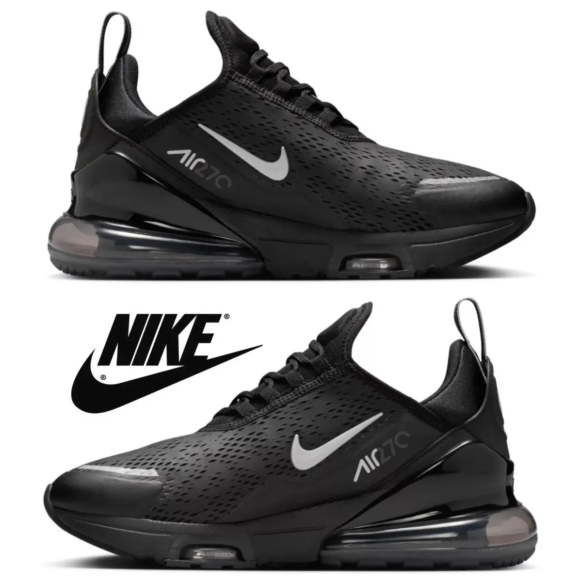 Nike Air Max 270 Premium Women`s Shoes Sneakers Running Athletic Casual Sport