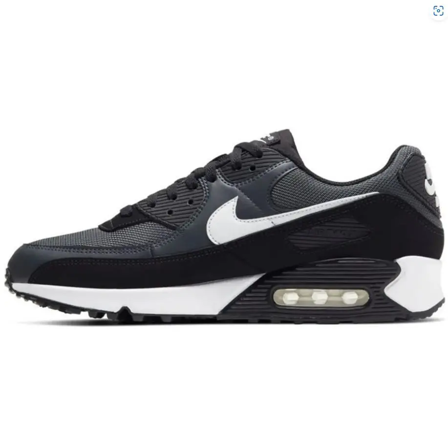 Nike shoes - Nike Air Max 90 - Air Max - Black, Maufacturer: Gry/wht/smoke Gry/blk 1