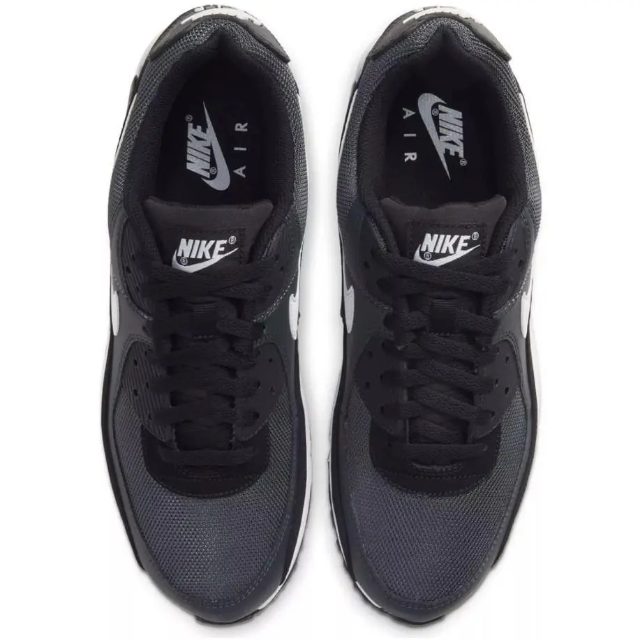 Nike shoes - Nike Air Max 90 - Air Max - Black, Maufacturer: Gry/wht/smoke Gry/blk 11