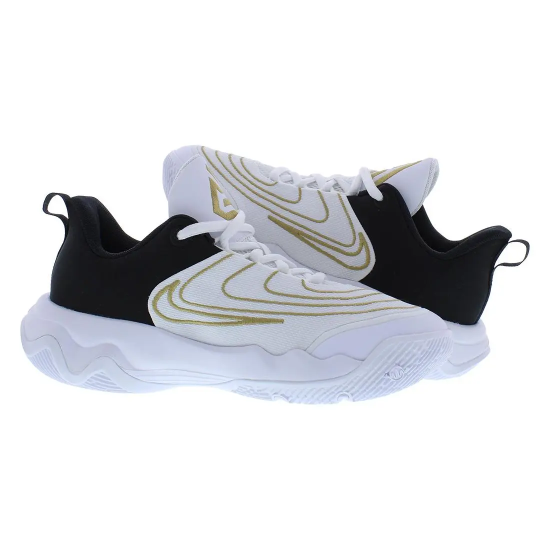 Nike shoes - FZ6734100 - FZ6734100 - White/Black/Metallic Gold, Main: White 1