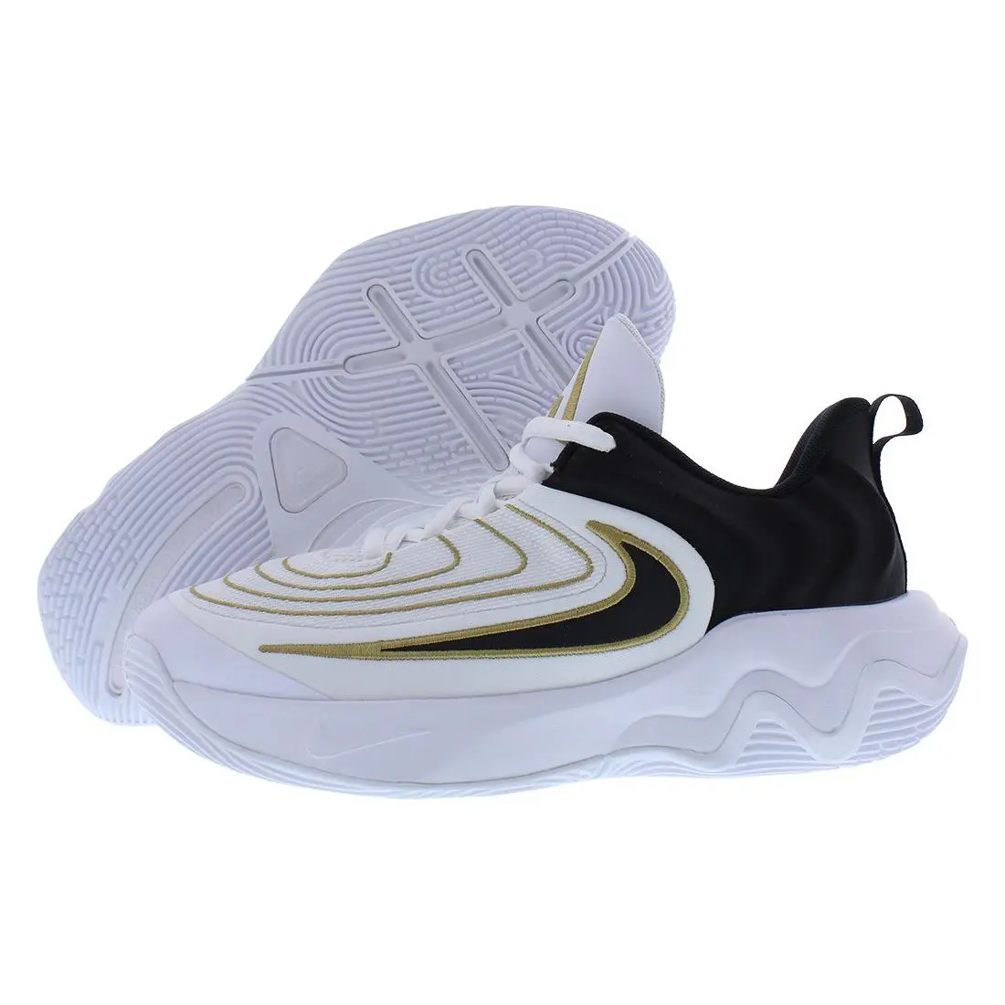 Nike shoes - FZ6734100 - FZ6734100 - White/Black/Metallic Gold, Main: White 2