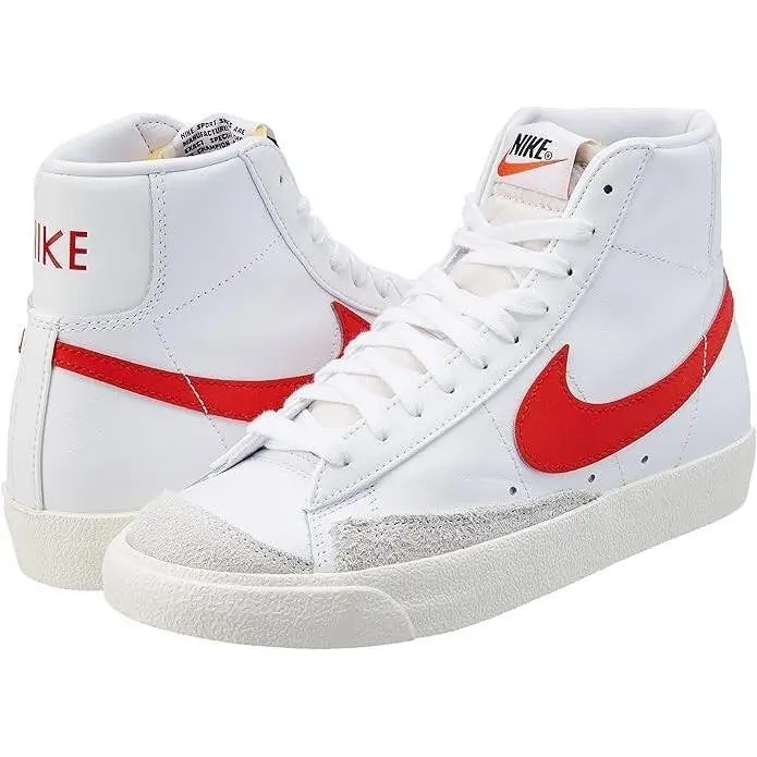 Nike shoes - Nike Blazer 77 - Blazer - CZ1055 101 - WHITE/HABANERO RED/SAIL 7