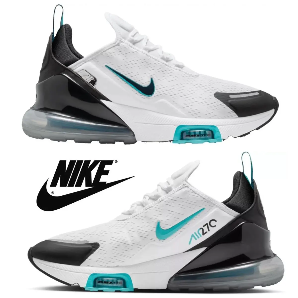 Air Max 270 Premium Men`s Shoes Sneakers Running Athletic Comfort Training by Nike